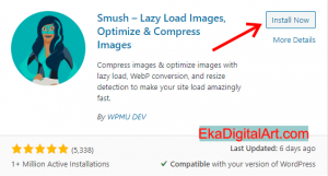 Cara Instal dan Setting Smush di WordPress 2