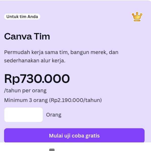 Canva Pro 1 Tahun